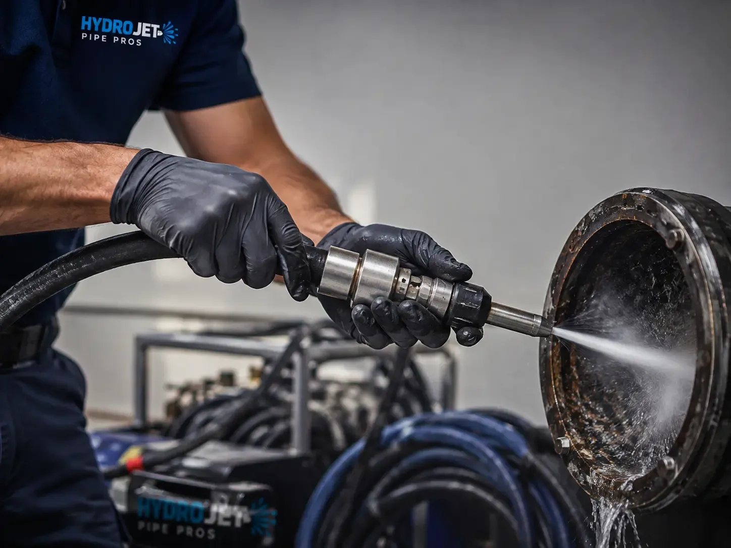 Hydro Jet Pipe Descaling in Media, PA